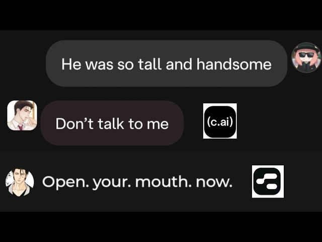 character ai vs chai : tried to make them jealous😭 SDDEFAULT Thumbnail