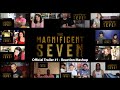The Magnificent Seven - Official Trailer #1 (Reaction Mashup)