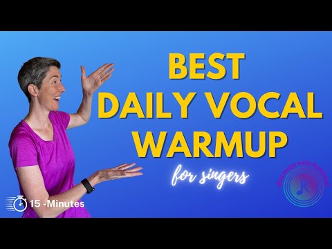 Best Daily Vocal Warmups for SINGERS | 15 Minute Vocal Warmup