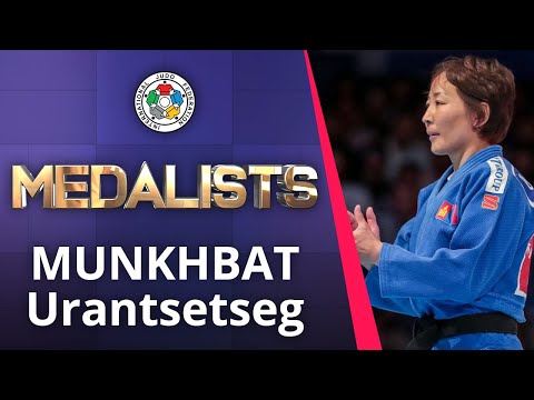 MUNKHBAT Urantsetseg Bronze medal World Judo Championships Tokyo 2019