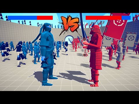 SAMURAI VS NINJA - TOURNAMENT | TABS - Totally Accurate Battle Simulator