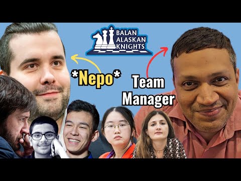 Nepo, Raja, Nodirbek will headline Balan Alaskan Knights | Team Manager GM Abhijit Kunte