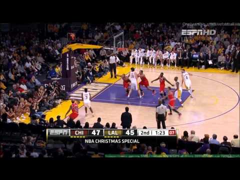 [HD] Kobe Bryant 28 Points vs Chicago Bulls - Highlights 25/12/2011