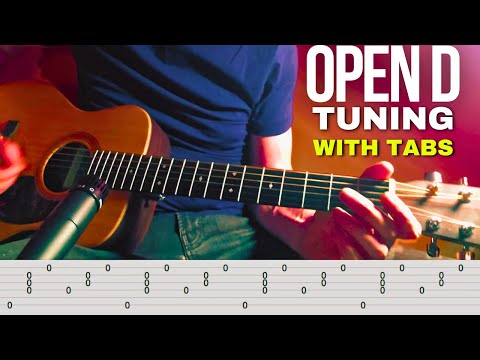 Freewheeling Acoustic Riffs in Open D Tuning (with tabs)