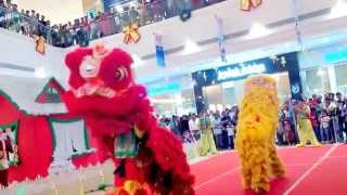 preview picture of video 'Dragon Dance at Lulu Mall Kochi'