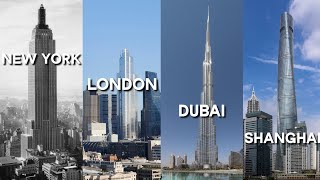 What Skyscrapers Say About A City's Culture || The US vs Europe vs The Middle East vs Asia