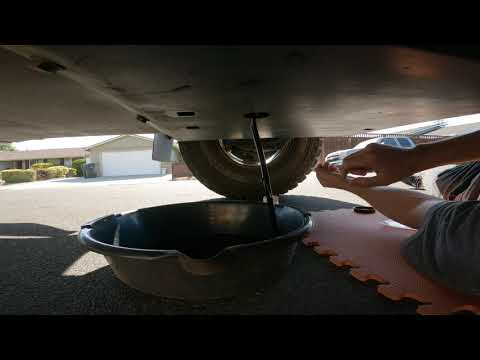 Tacoma Oil Change with Baxter Oil filter Inverted mount