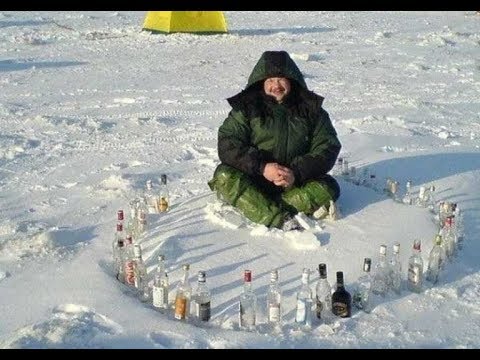 PESCA EN LA HELADA RUSIA.MOMENTOS DE LOCURA!