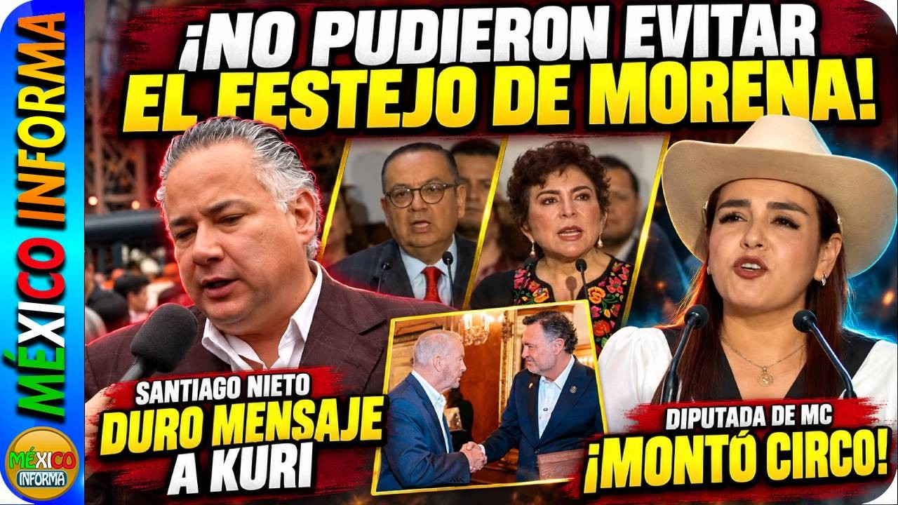NO PUDIERON EVITAR EL FESTEJO. SANTIAGO NIETO DIJO ESTO SOBRE QUERÉTARO. TREMENDO CIRCO DE MC Y PAN.