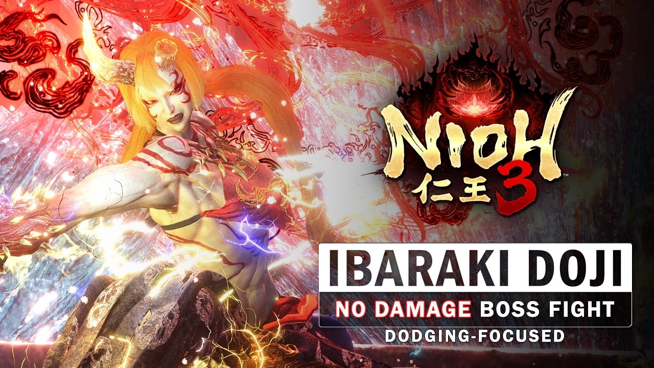 Nioh 3 - Ibaraki Doji Boss Fight (No Damage)