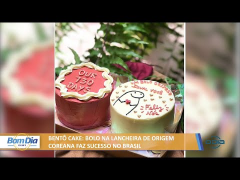 Bentô Cake: Bolo na lancheira de origem coreana faz sucesso no Brasil 02 02 2022