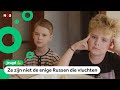 Losja en Jasja vluchtten uit Rusland: 'Oorlog is slecht'