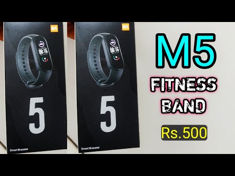 M5 Smart Band & Fitness Band & Activity Tracker & Heart Rate Sensor All Android Device & iOS Device