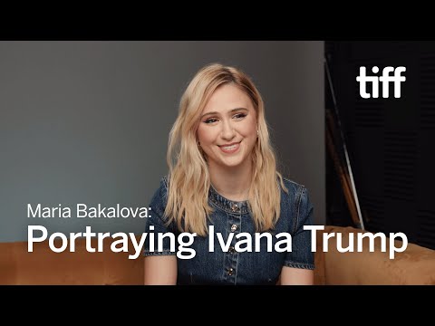 Thumbnail of the video: Maria Bakalova: Portraying Ivana Trump
