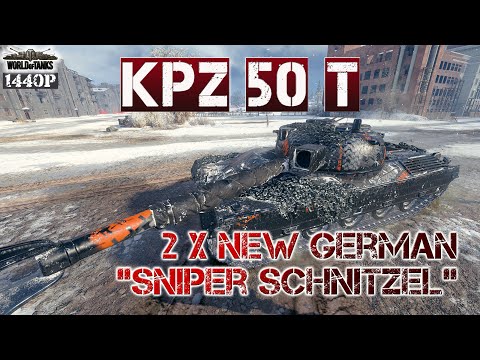 Kampfpanzer 50 t: New German "Sniper Schnitzel" x2