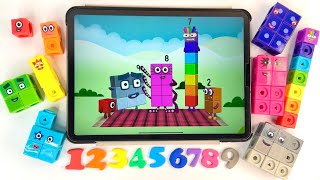 Cubes Set Count Simply Math  Numberblocks 11 to 20 🧮 Learn Count To Big Numbers How to Write