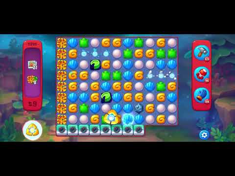 Fishdom Hard level 11295 no boosters フィッシュダム ハード