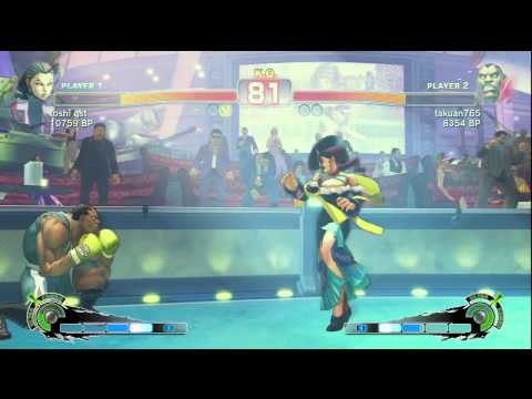 SSF4 - toshi gst (Rose) VS. takuan (Boxer)