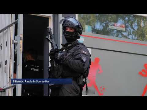 Hamburg Billstedt - Drogenrazzia in der Steinbeker Marktstraße