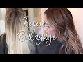 REVERSE BALAYAGE - HOW TO CONVERT ALL OVER BLONDE TO NATURAL BALAYAGE