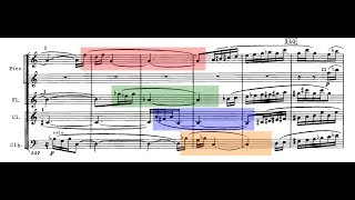 Brilliant Interval Canon in Shostakovich Symphony No. 4, Movement 2