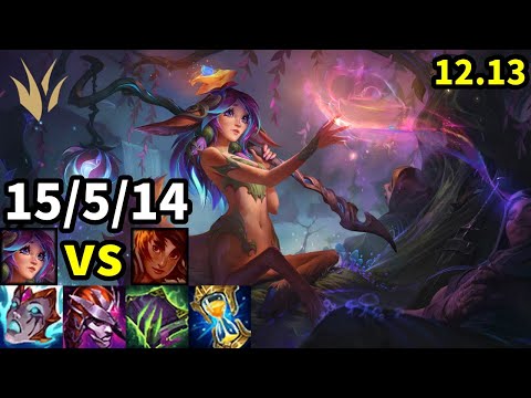 Lillia Jungle vs Taliyah - KR Master | Patch 12.13
