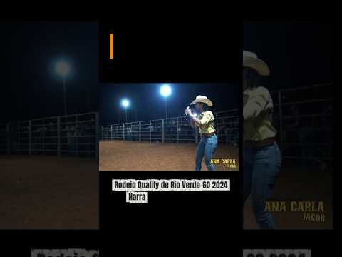 Wisley Tavares de Santo Antônio da Barra-GO também participou do Rodeio Qualify de Rio Verde-GO 2024