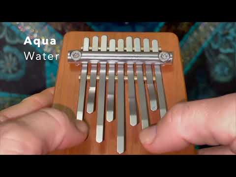 All Koshi Chimes with Matching B9 Kalimbas in "Elemental" Tunings: Earth, Air, Fire, Water 432 Hz