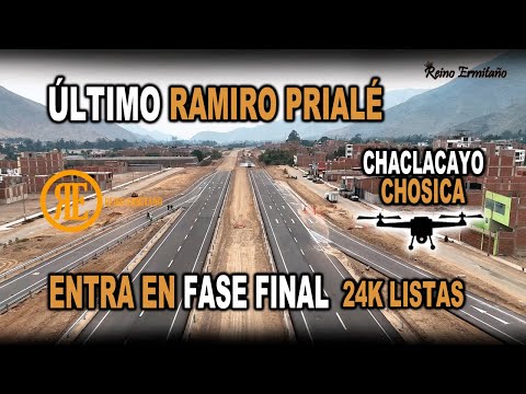 ÚLTIMO AVANCE - Ramiro Prialé / ASFALTADO FINAL - 24K Todo Va QUEDANDO LISTO. Sobrevuelo Completo.