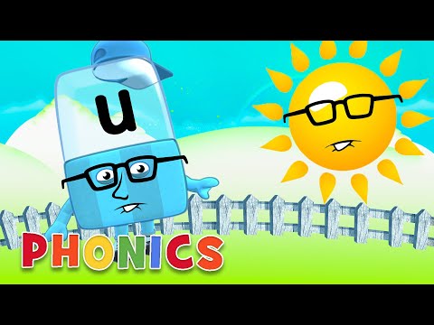 アルファブロック - U for Summer ?  | フォニックス｜フォニックス｜読み方を学ぶ｜サマーマジック (Alphablocks - U for Summer ?  | Phonics | Learn to Read | Summer Magic)