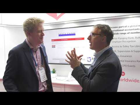 Accountex London 2022 - David Potts from The Association of International Accountants (AIA)