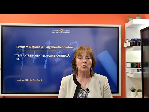 Matematică Evaluare Națională - Ședinta finala de pregatire
