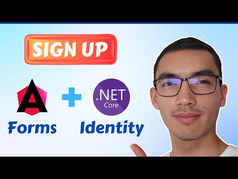 Angular Sign-up Form: ASP.NET Core Identity / EF8 SQL Server
