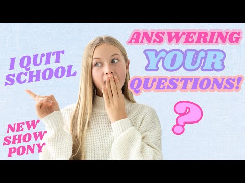 ANSWERING YOUR QUESTIONS! Q&A