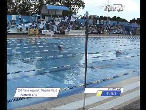 Serie 4 dei 200 Rana  Assoluti Maschi Master - 13 Memorial Andrea Bettiol