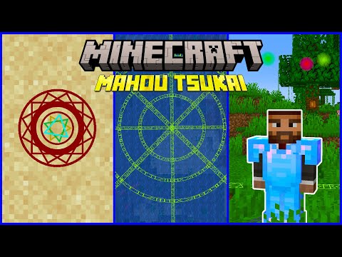 Mahou Tsukai Minecraft Mod Review for 1.19