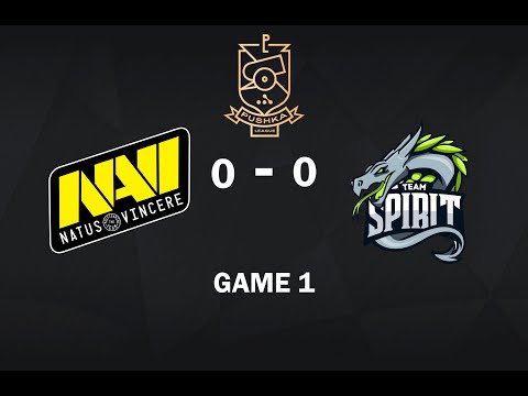 NaVi vs Team Spirit | Game 1 | BO3 | WePlay! Pushka League