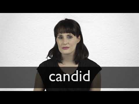 CANDID definition and meaning Collins English Dictionary