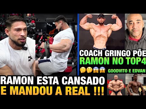 RAMON DIZ ESTAR EXAUSTO E É MENOSPREZADO POR GRINGOS: TOP4 ou TOP3 + GOODVITO E EDVAN