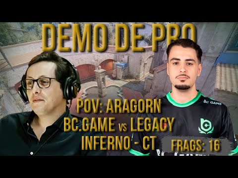 [PT] CS 2 -  zorlaK Analisa: PoV ARAGORN - BC.GAME vs LEGACY - INFERNO (CT-SIDE) [Demo de Pro]