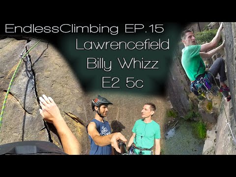 Ep.15 - Crack Climbing - Billy Whizz E2 5c*** - Lawrencefield