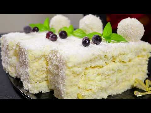 Das beste Dessert, das ich je gegessen habe! Raffaello-Rezept in 5 Minuten!