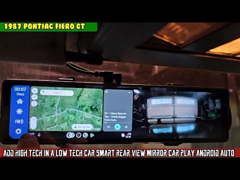 PT10 $500 Fiero GT. High tech old car. Dual cams Android auto, broke alternator belt