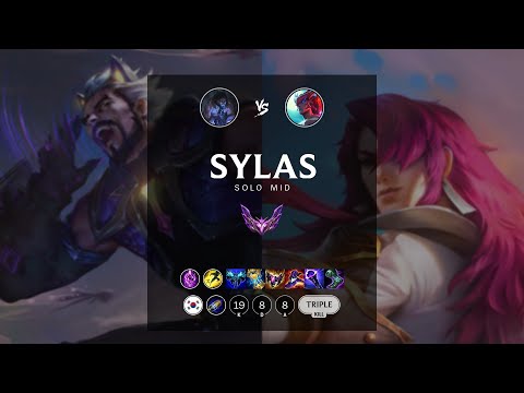 Sylas Mid vs Yone - KR Master Patch 12.16