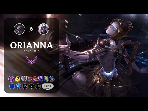 Orianna Mid vs Syndra - EUW Master Patch 12.22