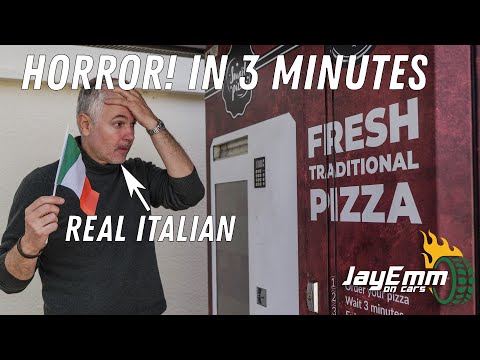 Ho comprato la PIZZA per il mio amico ITALIANO da un DISTRIBUTORE AUTOMATICO!
