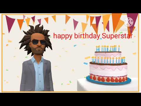 Super Star| happy birthday Rajini|Whatsapp status #rajinibirthday #superstarbirthday