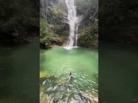 Cachoeira Santa Bárbara Cavalcante - GO. 07-03-2026