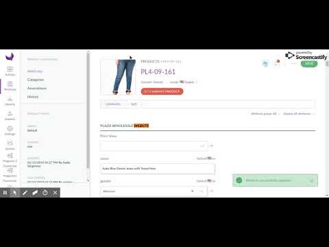 Magento 2 Akeneo Connector map products Website