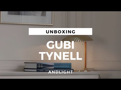 Unboxing the GUBI Tynell Table Lamp